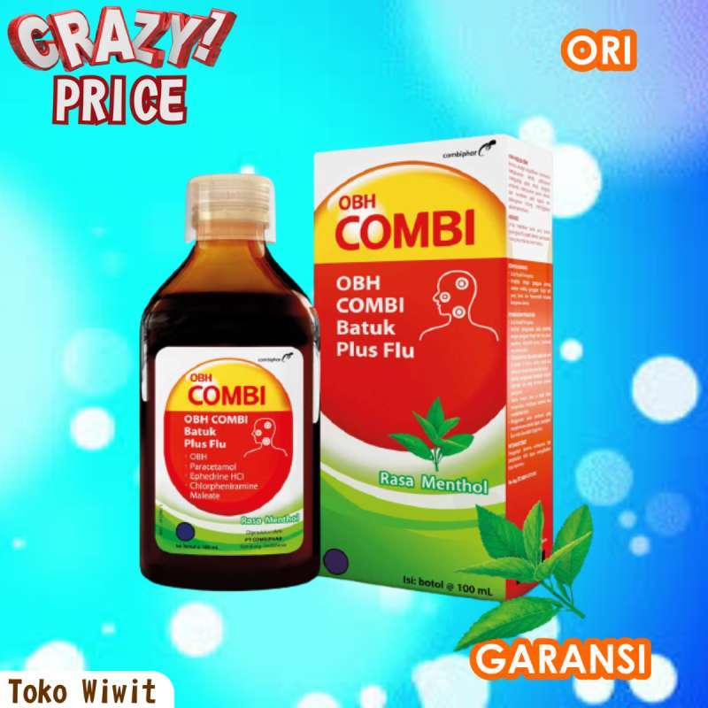 Jual Combiphar Obh Combi Plus Obat Batuk Dan Flu Cair 60 Ml Murah Mei 2021 Blibli