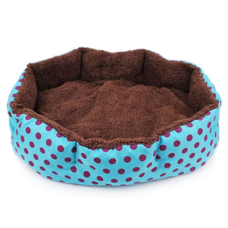 polka dot dog bed