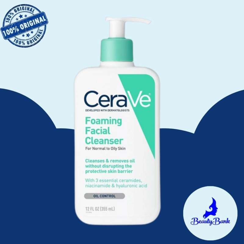 harga cerave foaming cleanser