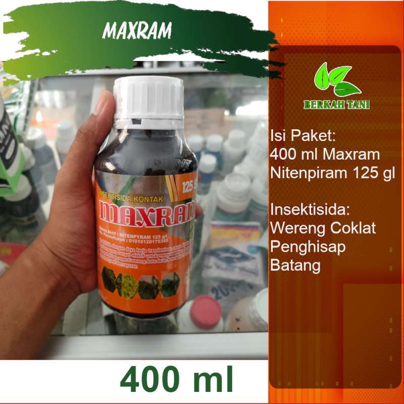 Jual Maxram 400 Ml Nitenpiram Insektisida Hama Wereng Coklat Di