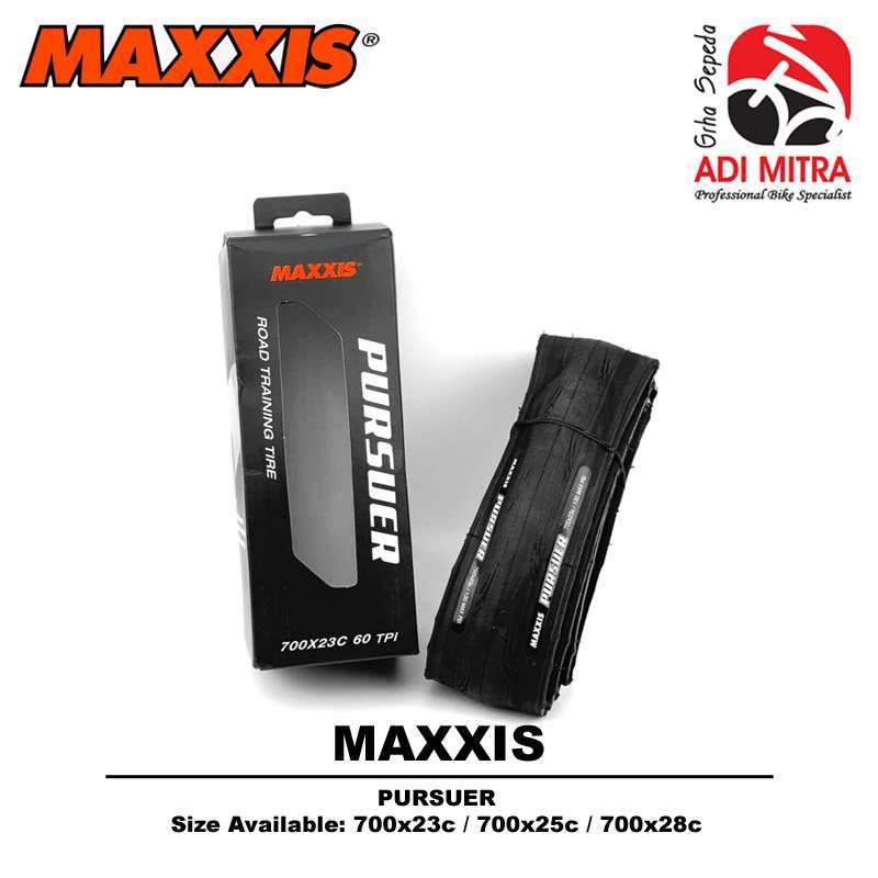 Jual Tire Kevlar Maxxis Pursuer 700x23 Ban Luar Foldable Sepeda