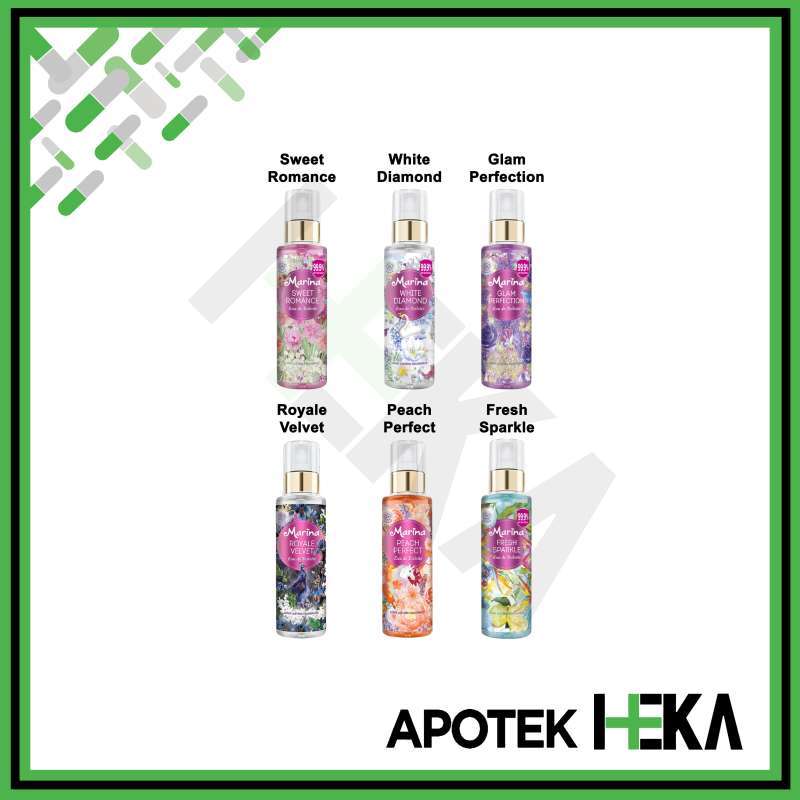 Marina Eau de Toilette 150 ml Parfum Cologne Anti Bacterial Long Last