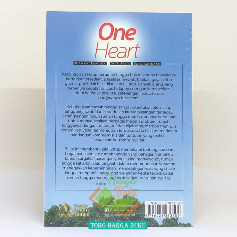 Jual Buku One Heart Rumah Tangga Satu Hati Satu Langkah Pustaka Imam Bonjol Online Maret 2021 Blibli