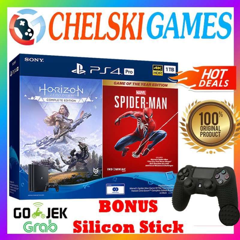 Jual Sony Playstation 4 Pro Game Console 1 Tb Free Dvd Game 2 Pcs Silicone Stick 1 Pc Online Desember 2020 Blibli