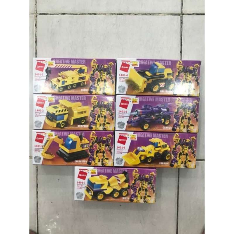 Jual Bricks Lego Block Qman Creative Master Action Combaticons 7in1 1401 Di Seller Mvsgrosir Toko Sanjaya Toys Kota Tangerang Blibli