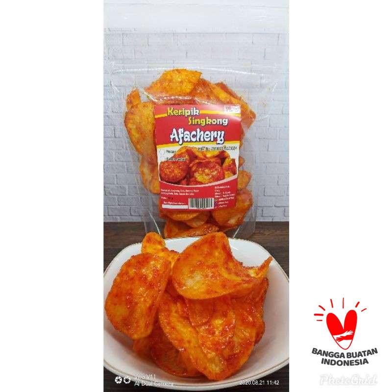 Jual Afachery Keripik Singkong Pedas 150gr Murah Mei 2021 Blibli