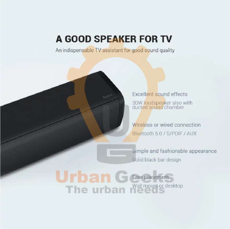 Jual Xiaomi Redmi Tv Soundbar Wireless Bluetooth Speaker Wired Original Online Februari 2021 Blibli