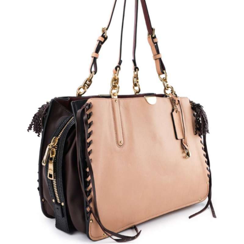 Dreamer tote shop 34 with whipstitch