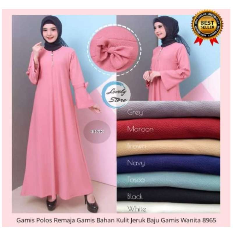 Jual Gamis Polos Remaja Gamis Bahan Kulit Jeruk Baju Gamis Wanita 8965 Online Maret 2021 Blibli Banyak pilihan model desain baju wanita islam pada setiap musim lebaran. gamis polos remaja gamis bahan kulit jeruk baju gamis wanita 8965