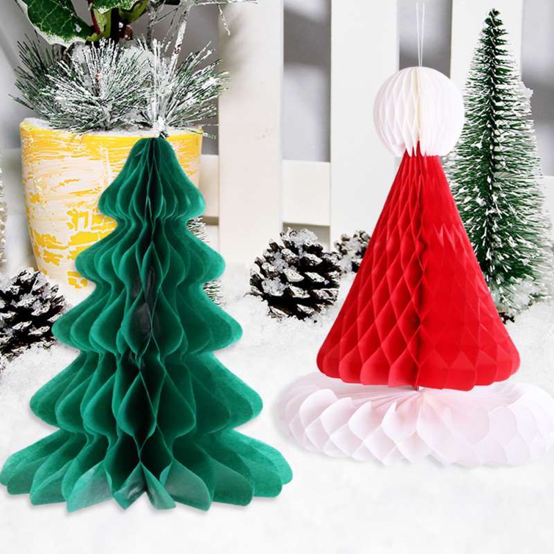 Promo Bluelans 3Pcs Christmas Tree Hat 