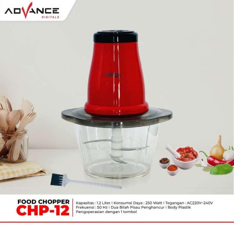 Jual Advance Ch 12 Food Chopper Blender Bumbu Dan Daging 1 2 L Terbaru Juni 2021 Blibli