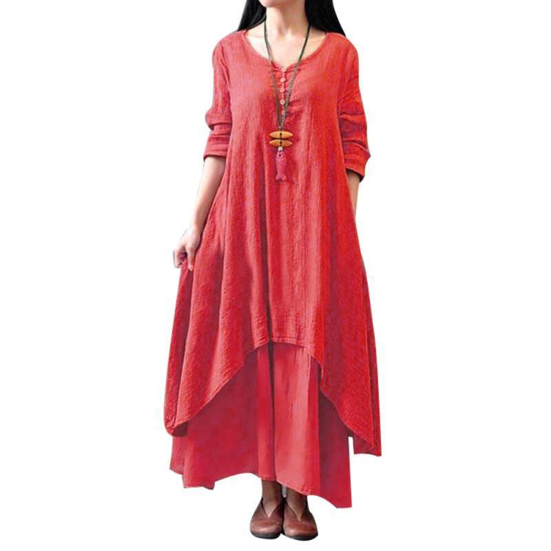 Oversized Women Solid Color 