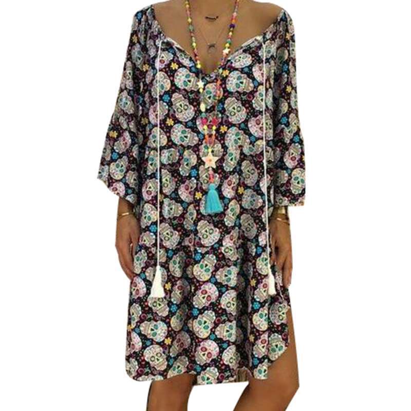 Promo Bluelans Women Casual Long Sleeve 