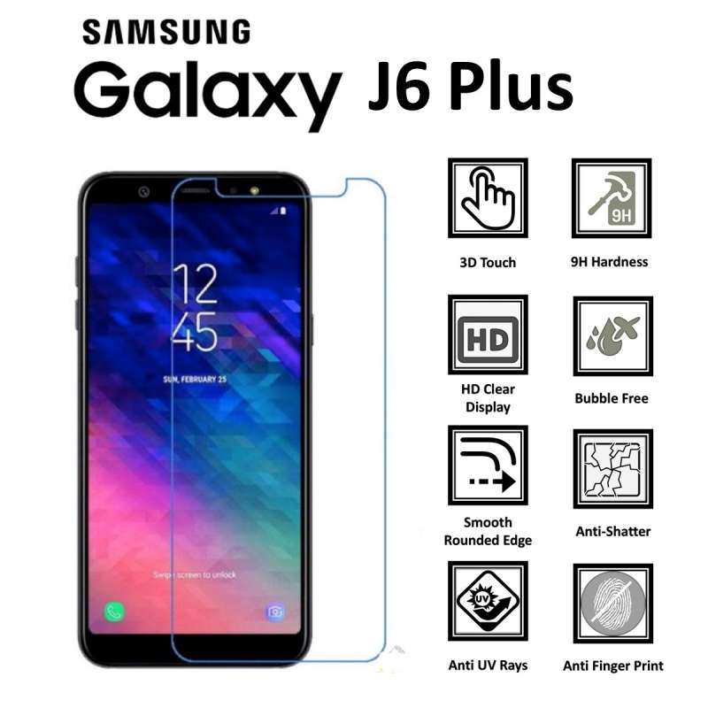 Screen Protector Samsung Galaxy J6 Plus Tempered Glass Glass