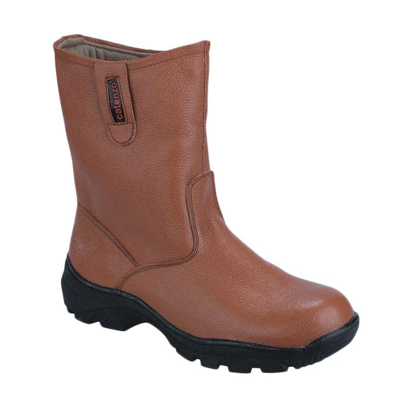 Catenzo DM 2029 Sepatu Boots Safety Pria - Tan