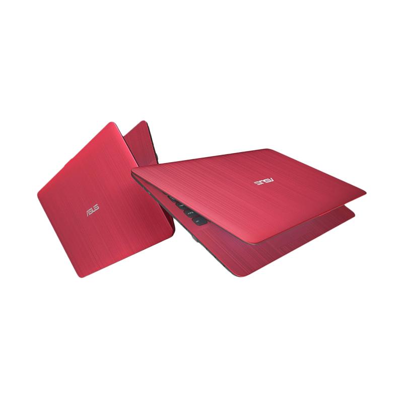 Asus X441UA-WX097D Notebook - Red [14 Inch/i3-6006U/4GB/500GB/DOS]