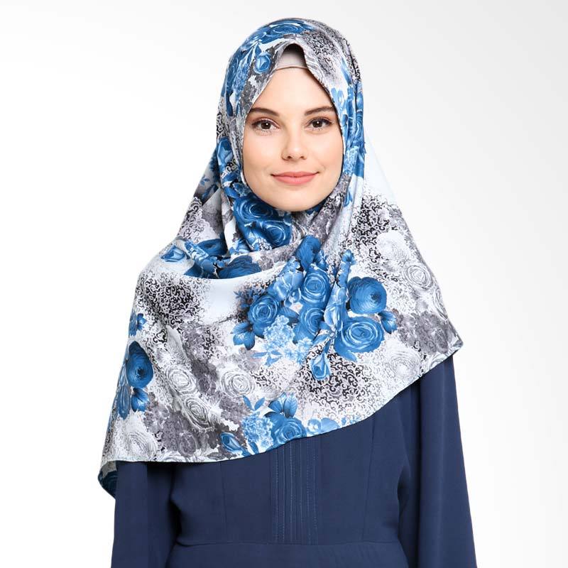 Misha Syar'i Hijab Instan - Blue Flowery