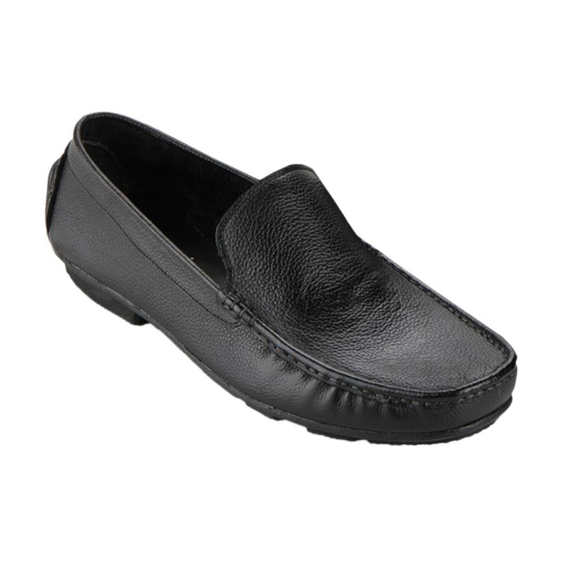 Marelli Shoes MN 102 Moccasin Sepatu Pria - Black