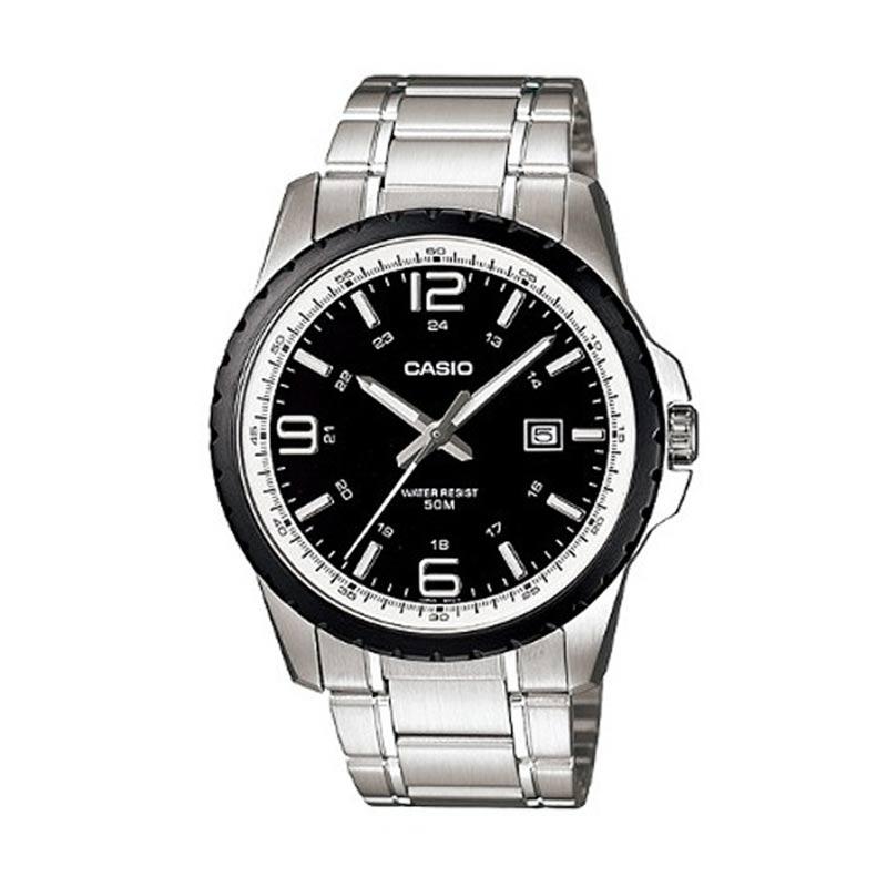 CASIO Man Analog MTP-1328BD-1A2VDF Jam Tangan Pria - Hitam