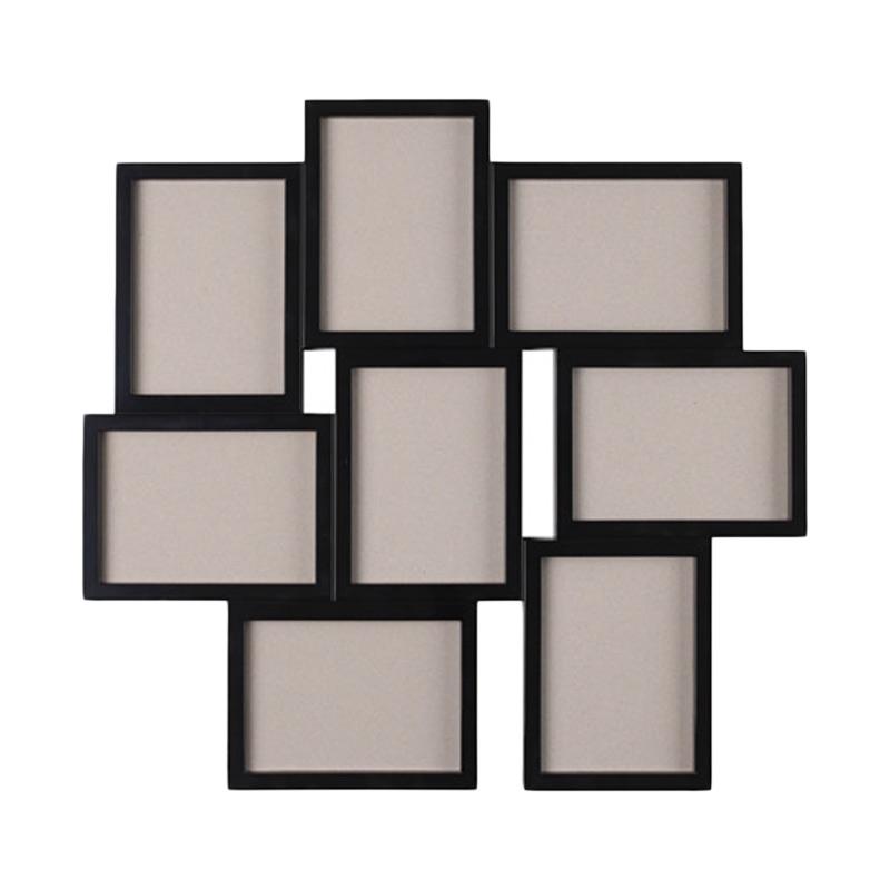 Jual Ikea R Vaxbo Collage Frame For 8 Photos Hitam 13 X 18 Cm