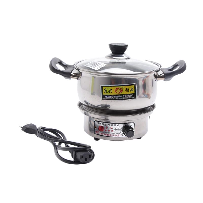 Inilah Harga Panci Stainless Steel Terbaru 2018 Web Harga Source · Jual HAN EP18 Panci Listrik Mini Multifungsi Perak 18 cm Online Harga