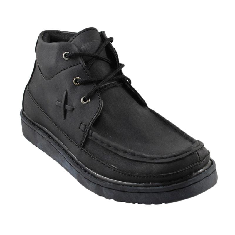 Dondhicero Akasha Sepatu Boots Pria - Black