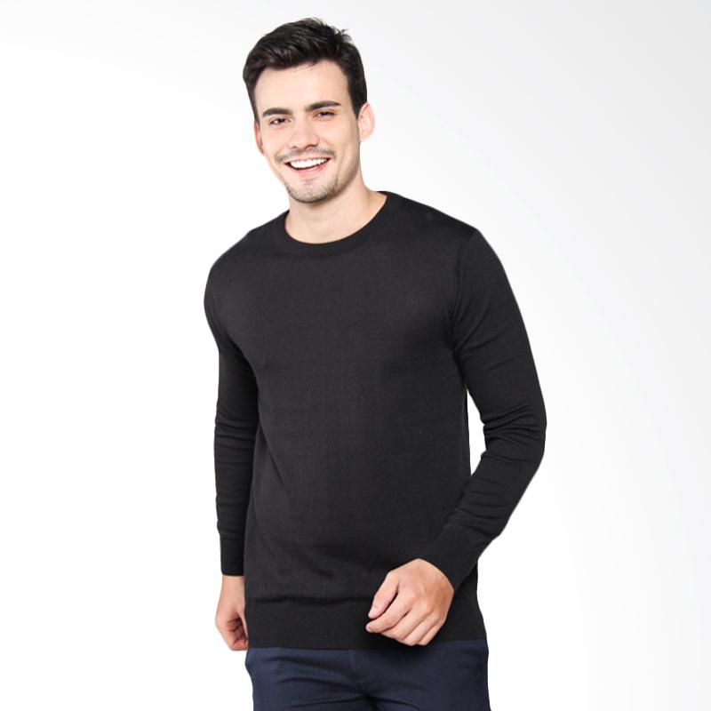Contempo Men Outwear Sweater - Black [B1116L09-A57]
