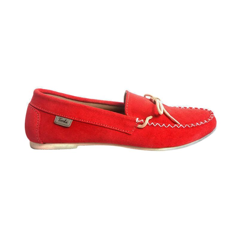 Handmade Toods TW Slip on Sepatu Wanita - Red