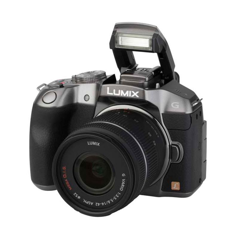 Panasonic Lumix DMC-G6 Lens 14-42mm Kamera DSLR