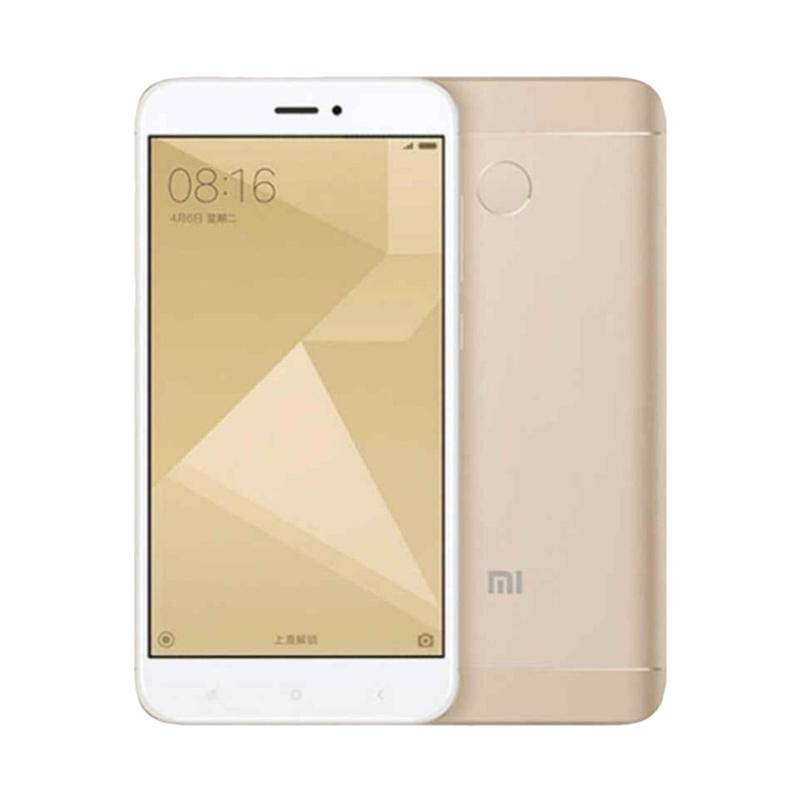 Xiaomi Redmi 4X Smartphone - Gold [RAM4GB/ROM64GB]