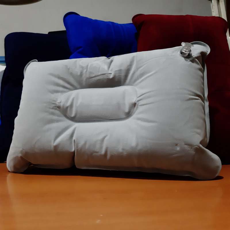 Jual Bantal Kepala Angin Udara Tiup Portable Air Pillow Terbaru Juni 2021 Blibli