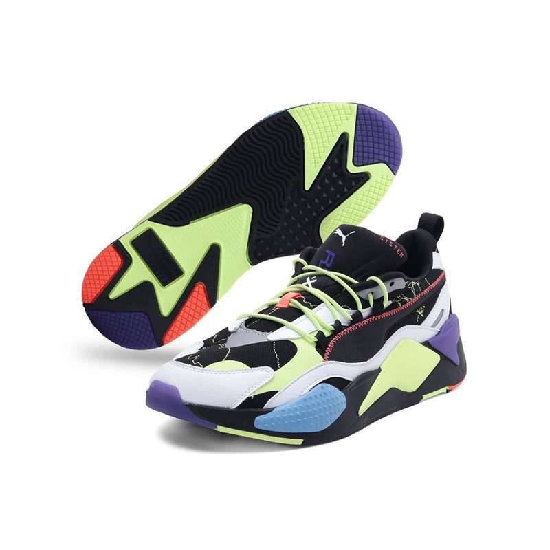 puma rs x3 black white