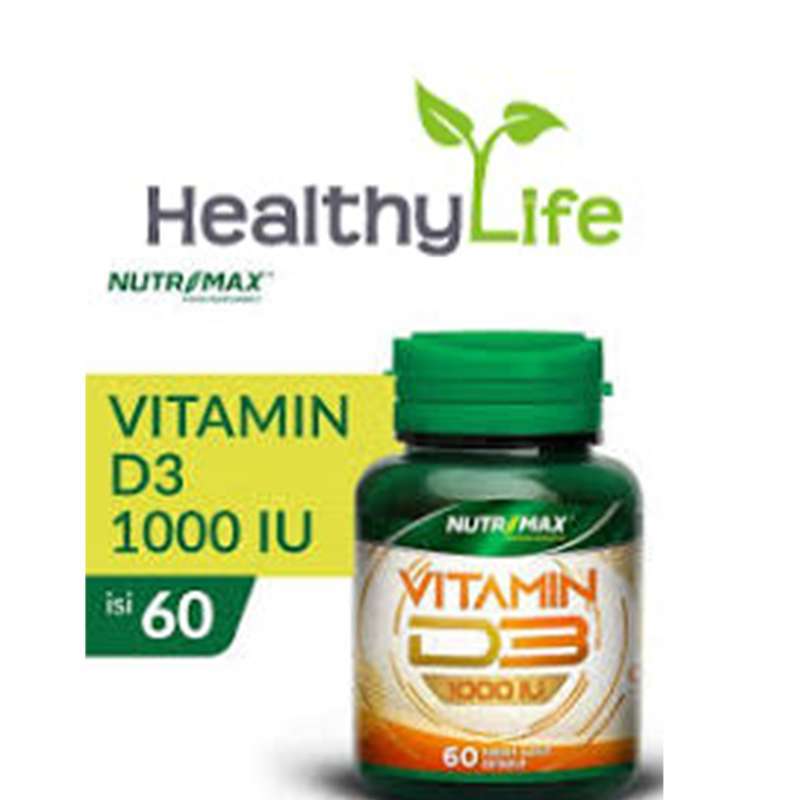 Jual Nutrimax Vitamin D3 1000 Iu 1 Botol Isi 60 Tablet Original Di Seller Sehat Utama Sejahtera Kota Surabaya Jawa Timur Blibli