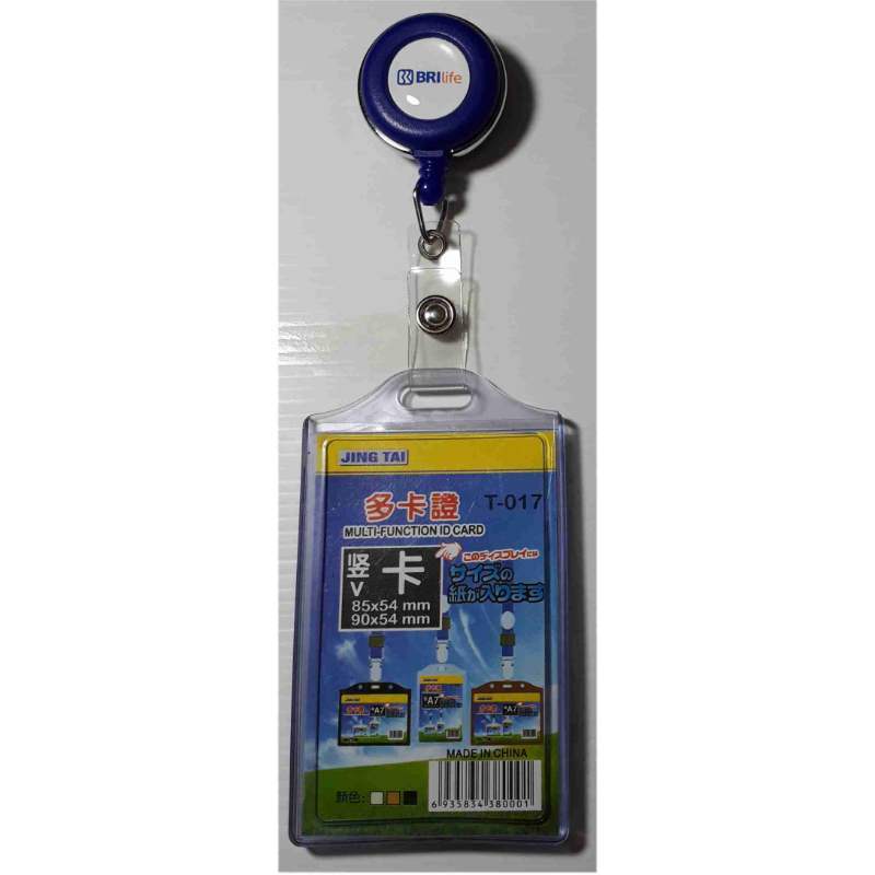 YOYO GANTUNGAN ID CARD PUTAR -BANK BRI-SYARI'AH-LIFE-FINANCE