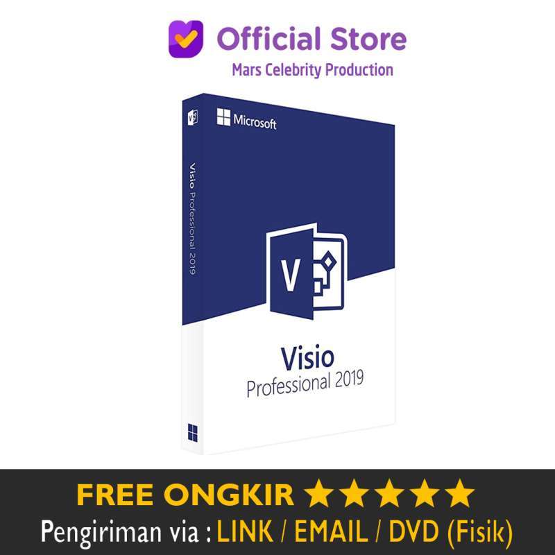 Jual Microsoft Visio Project Professional 2019 2016 License Key Original Lifetime Windows Di Seller Mars Corporate Kota Jakarta Timur Dki Jakarta Blibli
