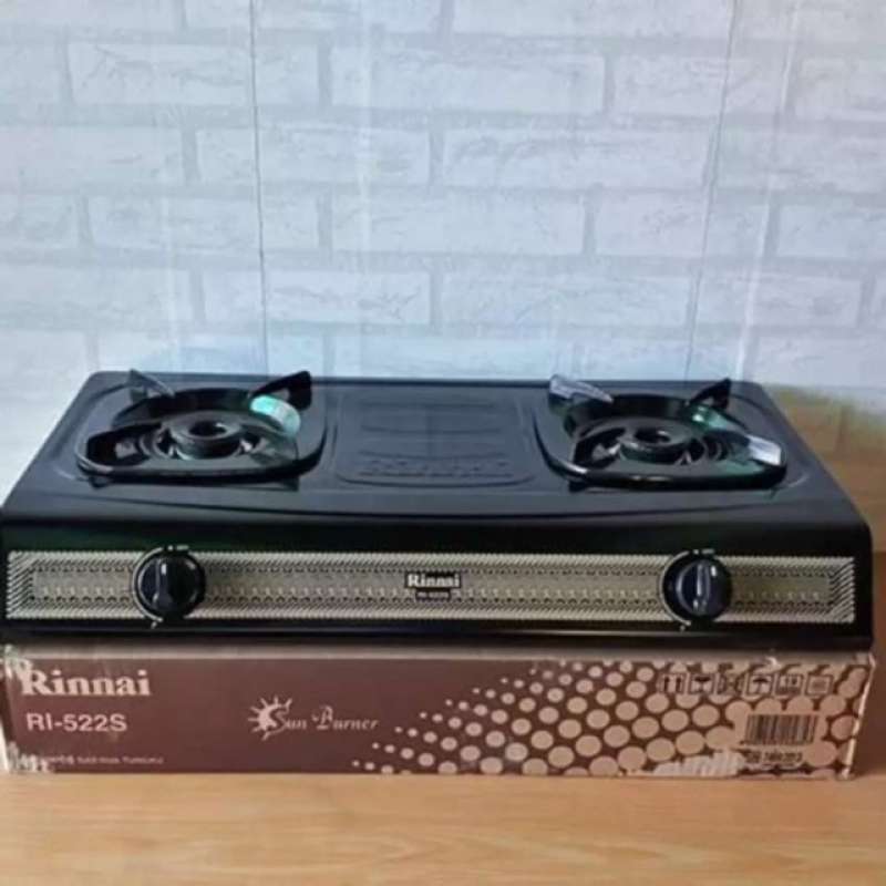 Jual Kompor Gas Rinnai 2 Tungku RI-522S di Seller Sarimakmurabadi  elektronik - Tigaraksa-2, Kab. Tangerang | Blibli