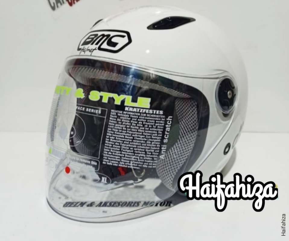 BMC MILAN SOLID POLOS HELM HALF FACE 