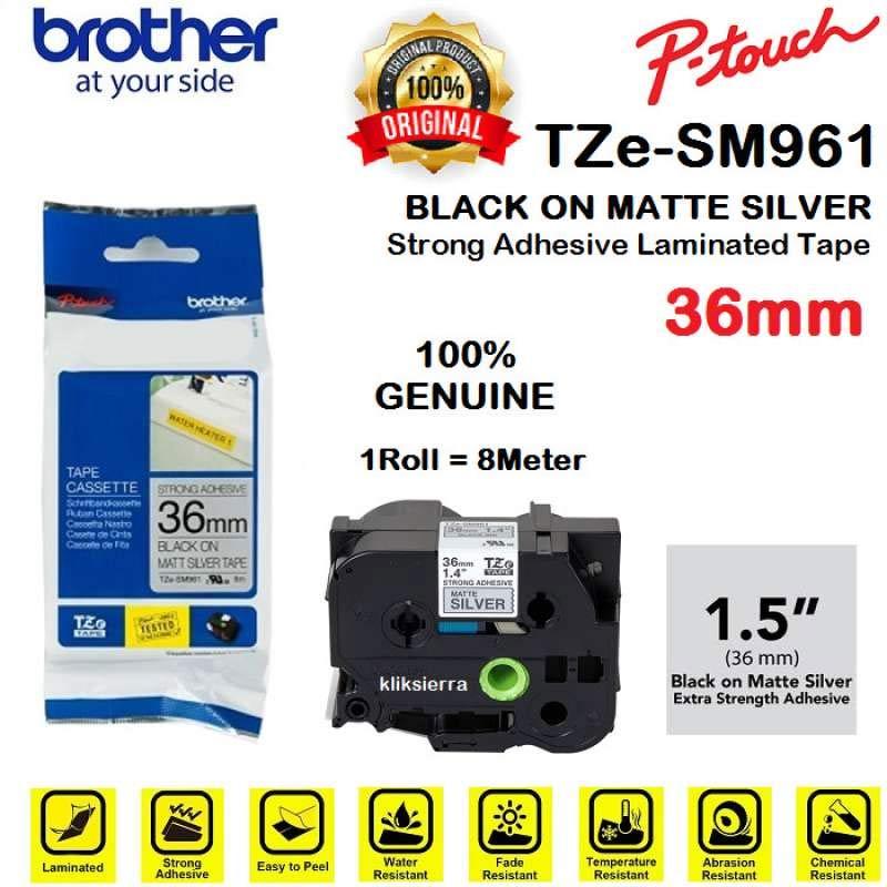 Jual BROTHER TZe-SM961 36mm PTouch Label Barcode TZeSM961 ...