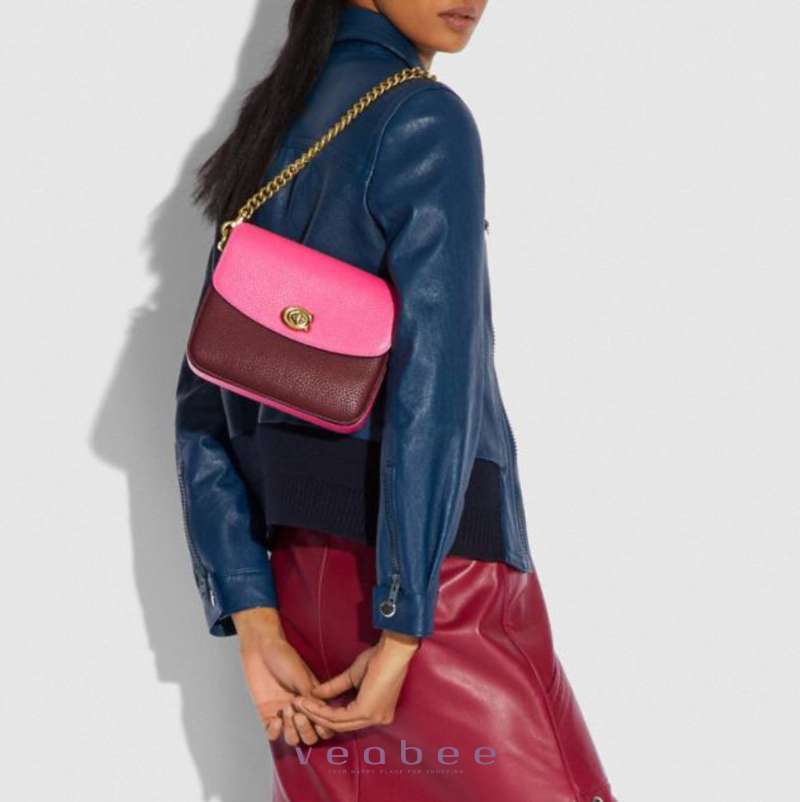 Coach cassie confetti pink sales