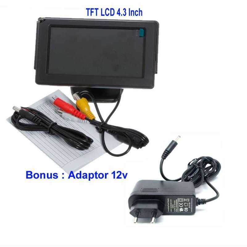 Promo Monitor LCD Mini TFT 4.3 Inc + 