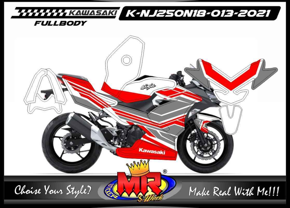 Decal new sales ninja 250