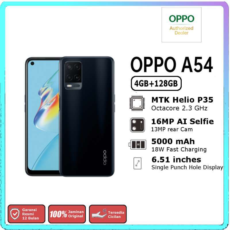 Jual Oppo A54 2021 4gb 128gb Resmi Starry Blue Di Seller M Gadget Kota Jakarta Timur Dki Jakarta Blibli
