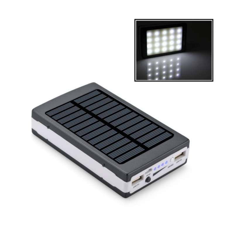 Jual Power Bank Solar Cell Charger+20 Led/ Pengisi Daya ...
