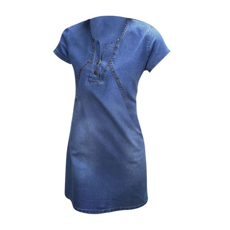 Promo Womens Sexy Denim Dress Spring 