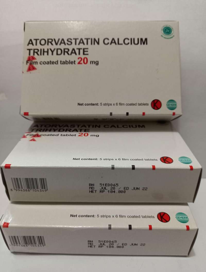 Atorvastatin calcium trihydrate obat apa