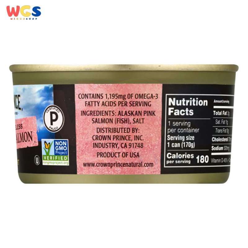Jual Crown Prince Natural Alaskan Pink Salmon Skinless n ...