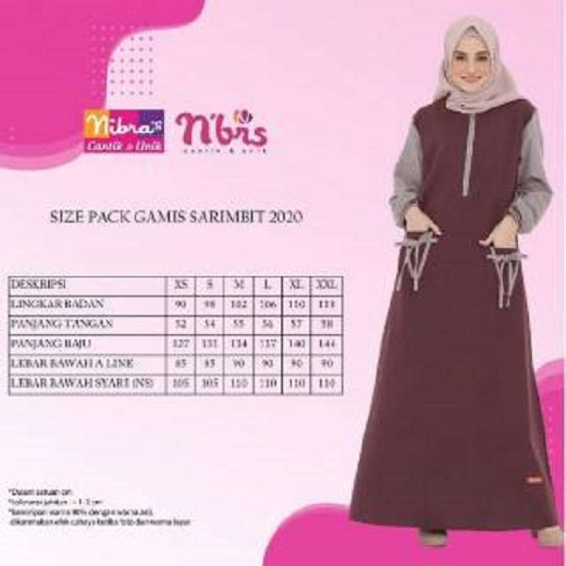 Jual Gamis Nibras Nkd 001 Coffee Nougat Baju Gamis Nibras Syari Wanita Dewasa Murah Mei 2021 Blibli