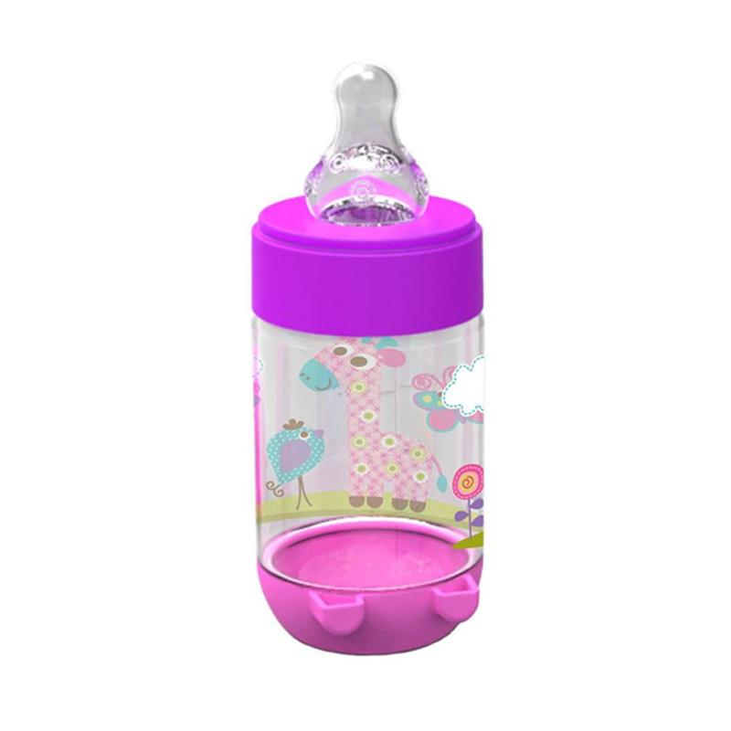 Rp 55,000. Rp 50,500 ( 8 %). Stok Terbatas. Deskripsi. Baby Safe Feeding Bottle / Botol Susu 125 ml Motif Jerapah AP001 - Ungu