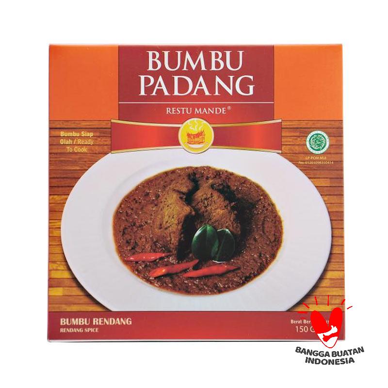 Jual Restu Mande Bumbu Padang Rendang Makanan Instan Murah Mei 2021 Blibli