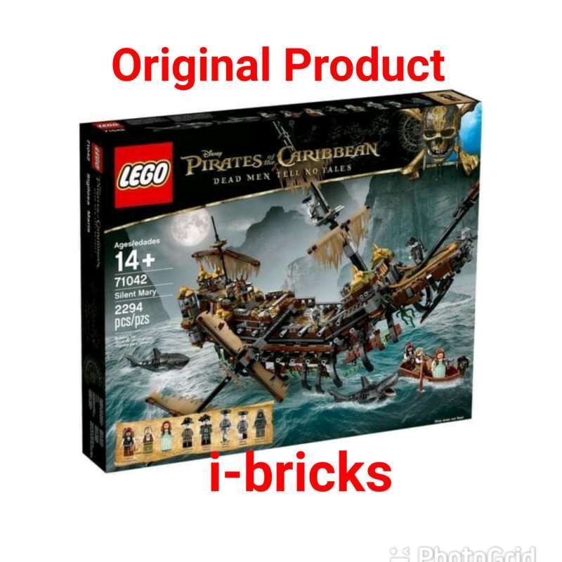 Jual LEGO Pirates Of Carribean 71042 Silent Mary Blocks Stacking